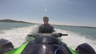 Озеро Изменчивое,о.Сахалин.Кавасаки.Водный мотоцикл. KAWASAKI ULTRA 300X