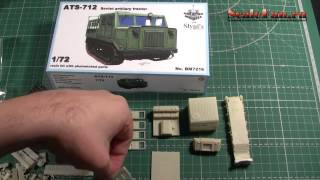 Balaton Modell ATS-712 Soviet artillery tractor
