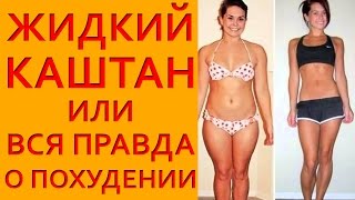 Жидкий каштан для похудения. Вся правда о продукте: где правильно купить жидкий каштан