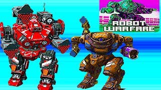 ROBOTS WARFARE- НОВЫЕ РОБОТЫ КАК WAR ROBOTS РОБОТ PREDATOR онлайн для андроид потрясающей графикой