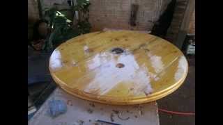MESA CARRETEL