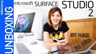 ? Microsoft Surface Studio 2 unboxing -¿el ordenador FLOTANTE?-