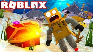 СИМУЛЯТОР ДАЙВИНГА РОБЛОКС! Нашел на дне карту сокровищ в Roblox Scuba Diving Simulator