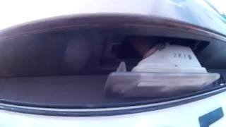 Подсветка номерного знака KIA CEED