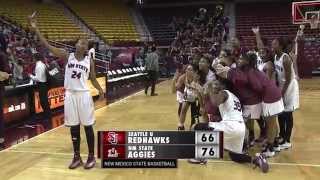 NM State vs Seattle U WBB Highlights