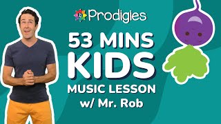 Music Lesson Compilation for Kids - Solfege, Rhythm, Colors - Prodigies Music Curriculum