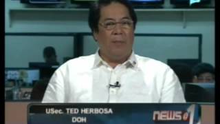 Panayam kay Usec. Ted Herbosa ng DOH, ukol sa Sin Tax Bill