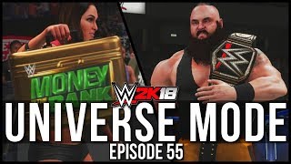WWE 2K18 | Universe Mode - 'CASHING IN!?' | #55