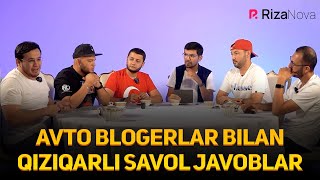 Avto blogerlar bilan qiziqarli savol javoblar (PODCAST)