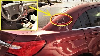 Новые машины за 500 долларов на американской свалке/ S430, Линкольн и другие
