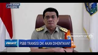 Wagub DKI: Kasus Positif Meningkat, PSBB Transisi Diperpanjang