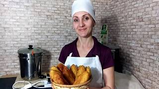 Как сделать жареные пирожки / Пирожки на закваске рецепт