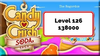 Candy Crush Soda Saga Level 126 138000 points No Boosters