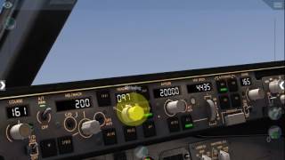 X plane 10 boeing 737 flight on autopilot Xplane 10 android
