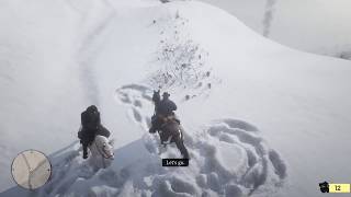 RDR2 - Horse Physics For Days / Drew A Dick In the Snow