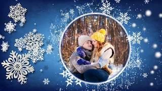 Бесплатный проект ProShow Slideshow" Снег и ты"