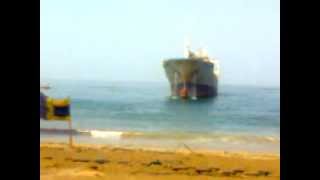 NELSONSTAR SHIP AT GADDANI BEACH FOR DEMO