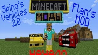 Легендарные машины в Minecraft Spino's Vehicles 2.0 [#1]