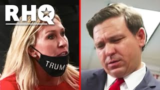 MTG Calls Out Ron DeSantis BY NAME To NOT Run in 2024