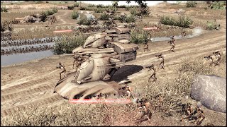 DROIDS INVADE JAPAN - Star Wars: Galaxy at War Mod Gameplay