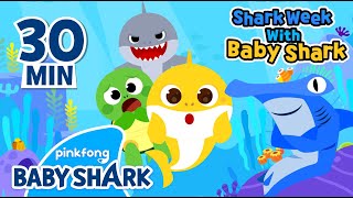 Best Episodes of Shark Week with Baby Shark | Shark Week Compilation 