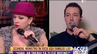 Scandal monstru în fața ușii familiei Lis