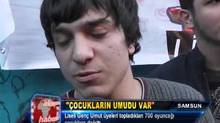 AKS TV - Samsun Liseli Genç Umut Üyeleri Haberi