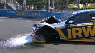 Massive V8 Supercars start crash - 2012 Gold Coast 600