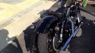 XL1200X フォーティーエイト クロームワークス スラッシュダウンマフラー