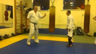 Защита от мае гери. Protection from Mae Geri
