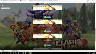 Сервер Clash Of Clans с бесконечными ресурсами и гемами