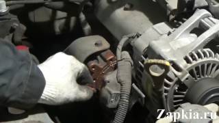 Замена актуатора турбины на Kia Sorento Киа Соренто с двигателем D4CB