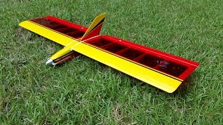 Little Plank RC Glider Build and first flight