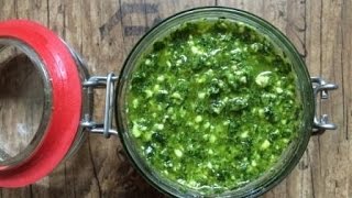 Rucola Pesto aus dem Monsieur Cuisine