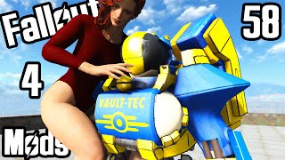 Fallout 4 Mod Review 58 - NAVI POWER ARMOR and CRAZY SPAWN RATES - Boobpocalypse