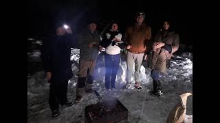 Pajero Sport III & Крузик70, "гейзер", снег и приключения. 23.12.2018