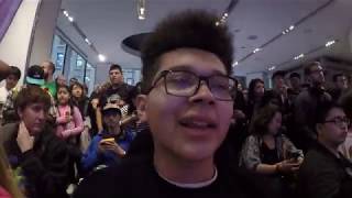 GABE GETS MARIO+RABBIDS @ NINTENDO NY (First In line for event!)