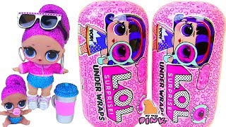 #ЛОЛ КАПСУЛЫ! LOL SURPRISE UNDER WRAPS! Baby Doll Bling Queen! Распаковка Игрушек с Май Тойс Пинк