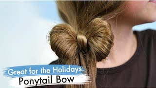 Ponytail Bow | Back-to-School | Cute Girls Hairstyles