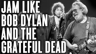Bob Dylan, The Grateful Dead and Traveling Wilburys JAM SESSION