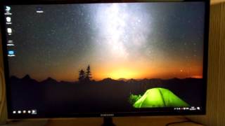 1 Мерцает / мигает изображение (яркость) на мониторе Samsung S24F350