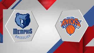 New York Knicks vs. Memphis Grizzlies - January 17, 2018
