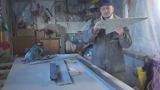 Фиброцементный сайдинг. Альтернатива. Самодельный сайдинг из ЦСП. Часть 3.  Опять готовим панели.