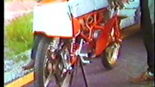 LGM 50cc del 1983 con in sella Zucchini Roberto