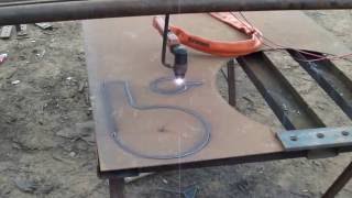 My home made cnc plasma cutter