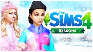 LET'S PLAY THE SIMS 4 SEASONS | ICE SKATING! [PART 7]
