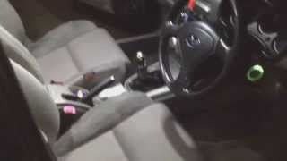 Диодная подсветка салона Subaru Forester 01