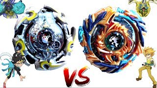 Alter Chronos .6M.T VS Drain Fafnir .8.NT - Beyblade Burst God Battle! ベイブレードバースト神