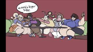 Fat girl compilation comics