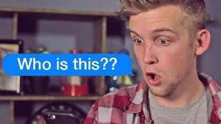 When You Get A Text From An Unknown Number